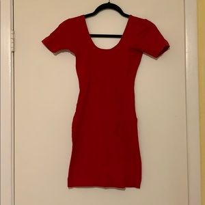 Red American Apparel dress - size M